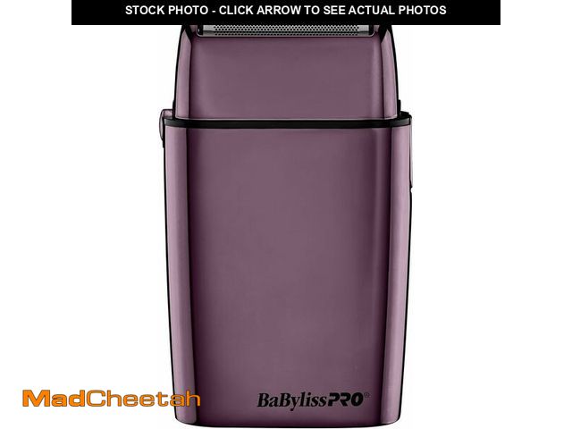 Lot 74-12453485 - FoilFX Cord/Cordless Metal Double Foil Shaver (Purple) - UNUSED