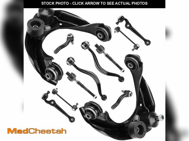 Lot 74-14284013 - 12pc Front Upper Rearward Lower Control Arms Suspension Kit Fit for 2006 2007 Ford Fusion Mercury Mi...