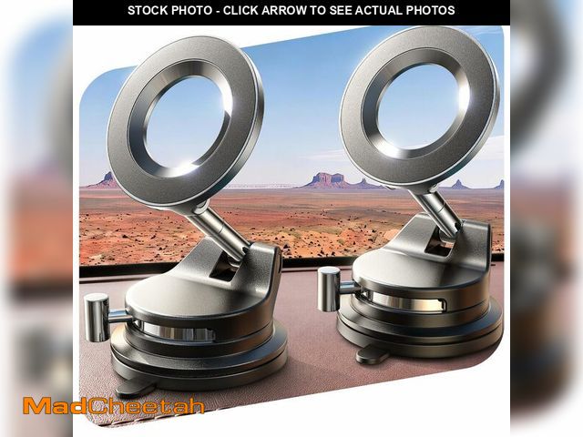 Lot 74-14382508 - LISEN 2 Pack for Magsafe Car Mount, Magnetic Phone Holder for Car, Strong Magnetic Car Phone Mount, ...