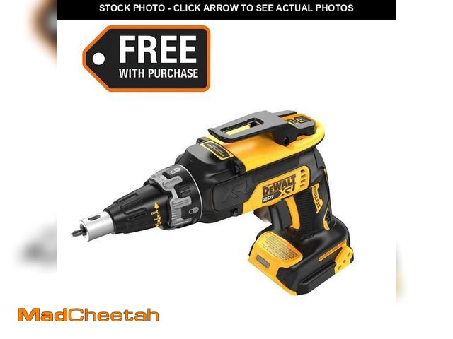 Lot 74-12795425 - DEWALT XR 20V MAX Lithium-Ion Cordless Brushless Screw Gun (Tool Only) - USED