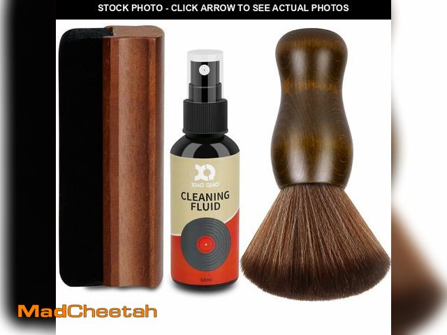 Lot 74-12444582 - XQ XIAO QIAO Vinyl Record Cleaner Kit - 5-in-1 Vinyl Records Cleaning Kit Includes Soft Velvet Recor...