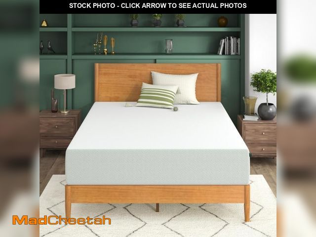 Lot 74-12388883 - ZINUS 12 Inch Green Tea Memory Foam Mattress, Queen, Fiberglass Free, Patented Custom Contour Suppor...