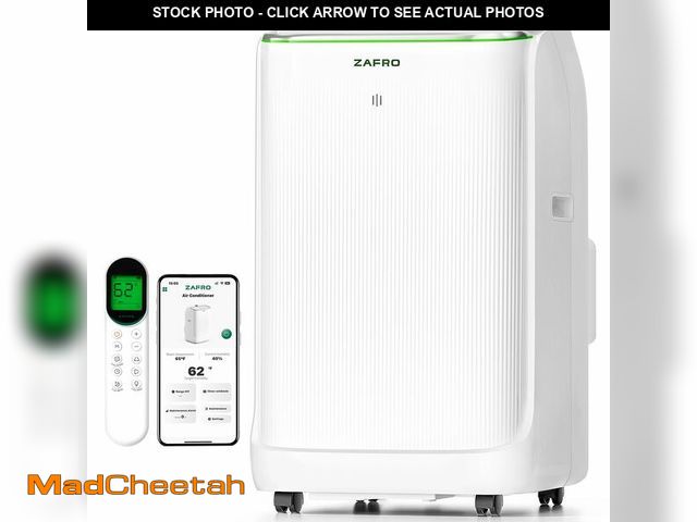 Lot 74-14614855 - ZAFRO Smart Inverter Portable Air Conditioners, 14000 BTU (10000 BTU SACC) - UNUSED