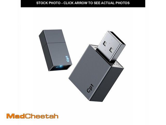 Lot 74-13721737 - YJLUUJL Carplay Wireless Adapter for Apple iPhone - Convert Wired to Wireless Bluetooth Car Play Ada...