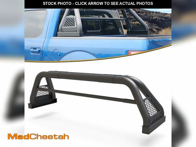 Lot 74-12568871 - Universal Roll Bar for Pickup Truck,WOLFSTORM Adjustable Sport Chase Rack Roll Bar Fit for Many Pick...