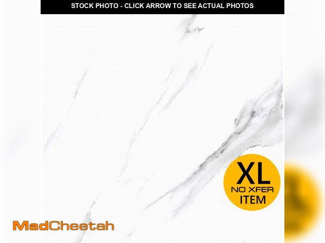 Lot 74-13690343 - Matte Calcutta 18 in. x 18 in. Glazed Ceramic Floor and Wall Tile (20.49 sq. ft. (Case) (pallet of 2...