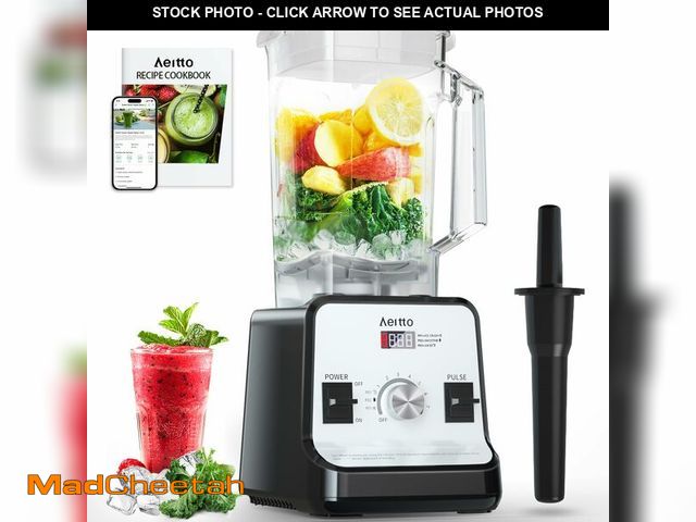 Lot 74-14144278 - Aeitto Blender for Kitchen, 68 Oz Large Capacity Professional Countertop Blender, 1500-Watt Smoothie...