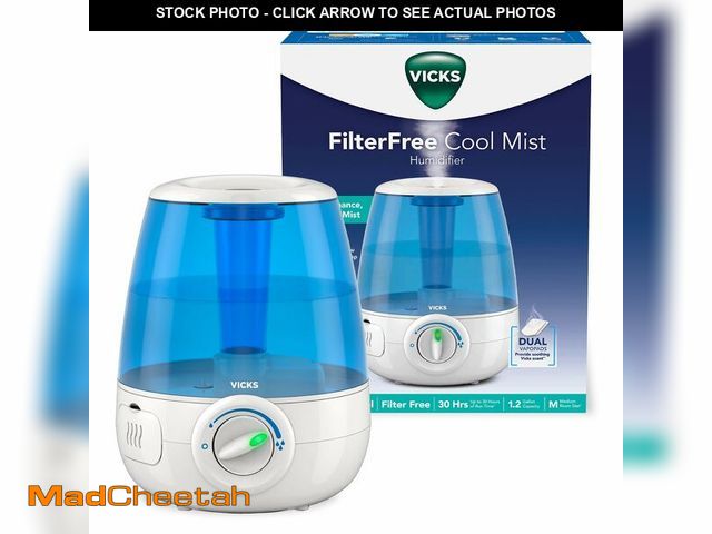 Lot 74-13955692 - Filter-Free Ultrasonic Humidifier, Recommended by Pediatricians, 1.2 Gal Ultrasonic Cool Mist Humidi...