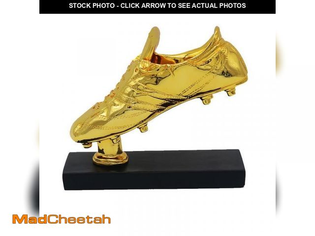 Lot 74-12315565 - Yiwoop Golden Boot Trophy Award Shoes Replica The Best Player Trophy Cup Fans Souvenir Collectibles ...
