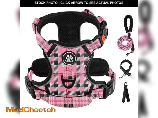 Lot 74-14427685 - IVY&amp;LANE No Pull Dog Harness with Leash Set, Reflective No Choke Pet Vest,Adjustable Oxford Dog ...