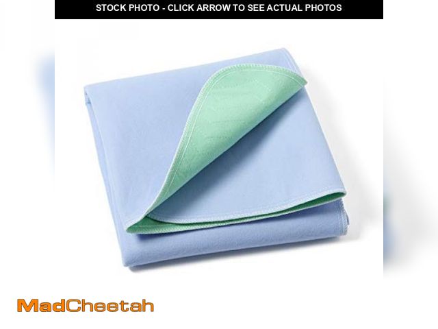 Lot 74-12399959 - Medline Quick Dry Washable Underpads, Large Bed Pads 34"x36", Use For Incontinence Pads, Potty Train...