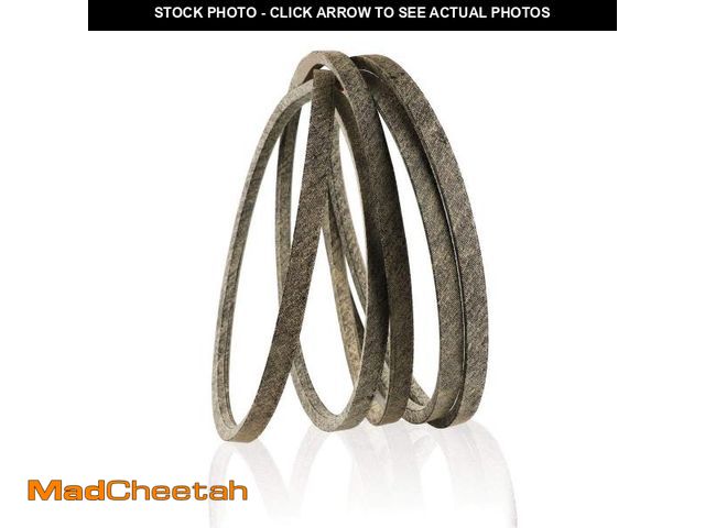 Lot 74-12432062 - 5/8" x 138" Deck Belt 197242 532197242 593773401 for Husqvarna GTH2448 YTH2348 YTH2448, for AYP PBGT...
