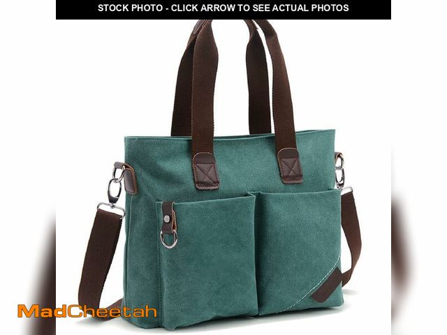 Lot 74-14273227 - ToLFE Women Top Handle Satchel Handbags Tote Purse Shoulder Bag (Medium: (L) 13.78" x(W) 3.94" x(H) ...