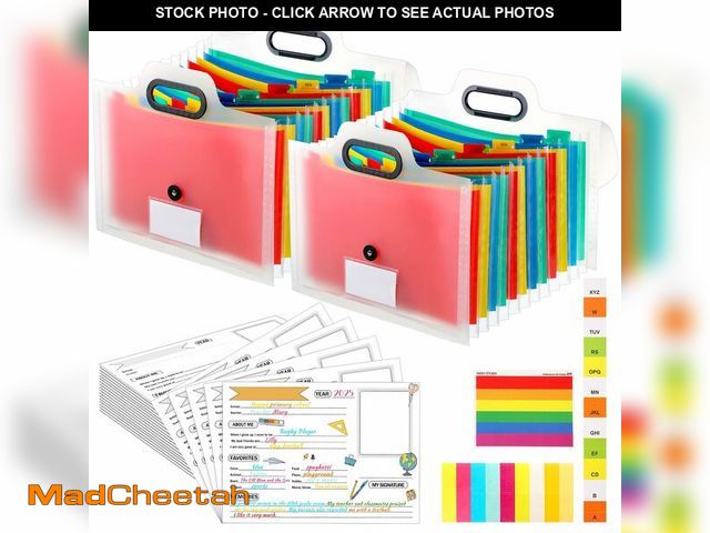 Lot 74-14211535 - Motipuns School Memory Box K-12 Memory Book Photo Album for Kids, School Years Keepsake Scrapbook fr...