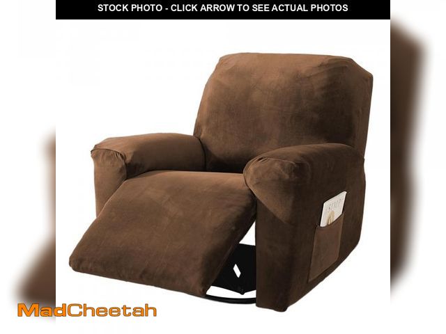 Lot 74-11554438 - NORTHERN BROTHERS Recliner Chair Covers - Lazy Boy Stretchy Recliner Chair Covers Velvet Recliner Ch...