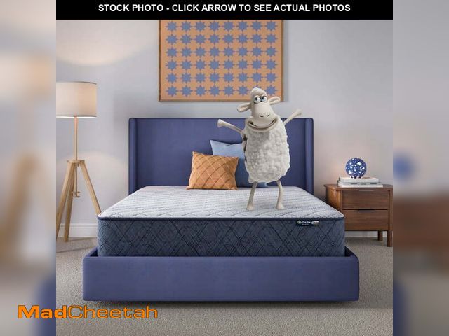 Lot 74-14307764 - Serta 12" Queen Mattress, Five Star Mattress Firm, Innerspring Adult Sertapedic, Hybrid, Mattress in...