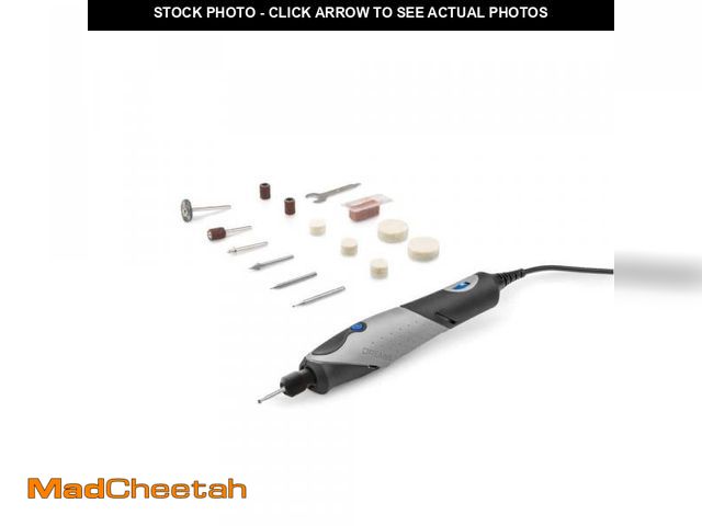 Lot 74-12280528 - Dremel Stylo+ Versatile Corded Craft Rotary Tool Kit with 15 Accessories - UNUSED