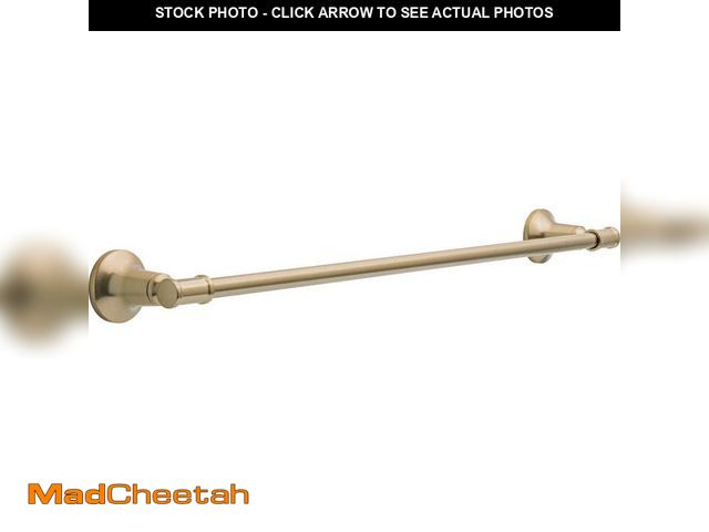Lot 74-13001551 - Delta Chamberlain 24 in. Wall Mount Towel Bar Bath Hardware Accessory in Champagne Bronze - UNUSED