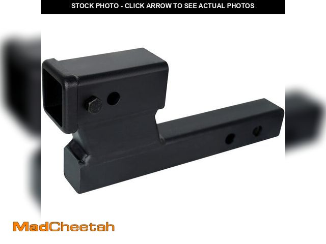 Lot 74-14273307 - Towever 84128 Hitch Extender - 2" Receiver with 4-1/4" Drop or Rise, 7-3/4" &amp; 9-3/4" Hitch Exten...