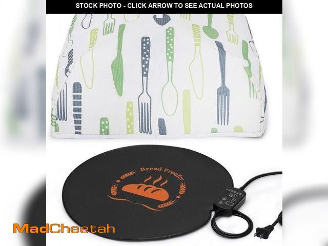 Lot 74-11549022 - Dough Rising Warming Mat, 59 ??-140 ?? Adjustable Bread Rising Warmer, Bread Proofing Heating Pad fo...