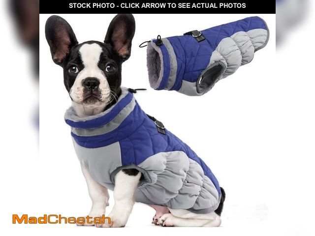 Lot 74-12974464 - Lelepet Dog Coat Warm Dog Winter Coat Waterproof Dogs Jacket with Harness Built in Reflective Pet Fl...