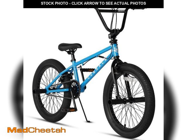 Lot 74-12524989 - cubsala Freestyle BMX Bike, 20 Inch Kids Bicycle for 7-13 Years Old Kids and Beginner Level Rider, B...