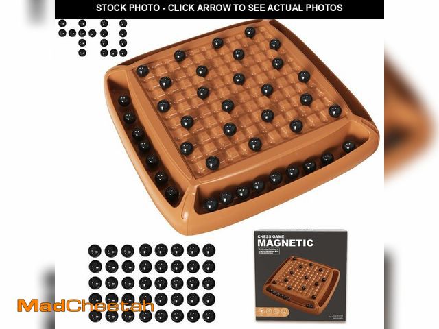 Lot 74-13717136 - Magnet Game, Magnetic Game Chess 40 Piceses, Family Games for Kids and Adults, Board Game for Kids 8...