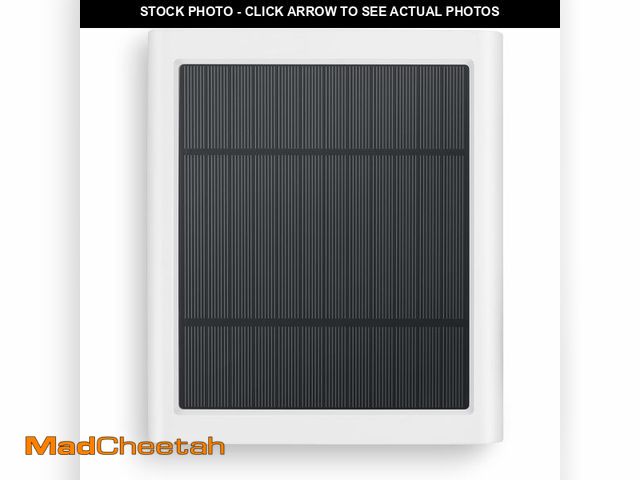 Lot 74-14272492 - Solar Panel for Ring Camera, 4W Solar Charger Compatible with Rings Spotlight &amp;Stick Up Outdoor ...
