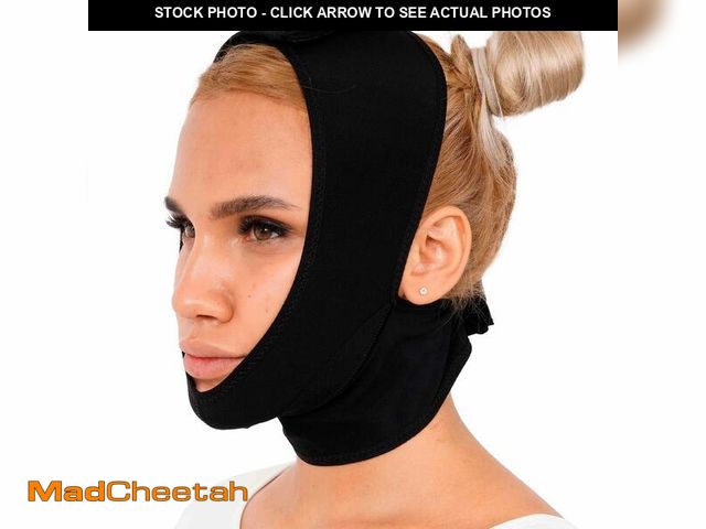 Lot 74-13626139 - invera Chin Compression Garment After Liposuction Surgery, Neck Cover Strap Bandage - USED