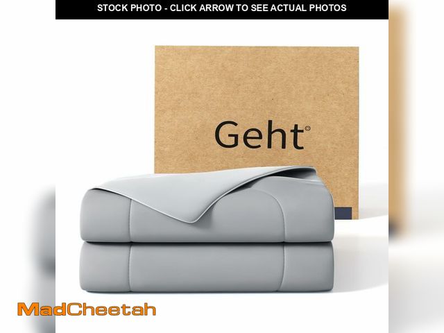 Lot 74-14426543 - Gehtmnl Cooling Blanket for Hot Sleepers &amp; Night Sweats Ã¢â¬â Cooling Comforter, Breathable L...