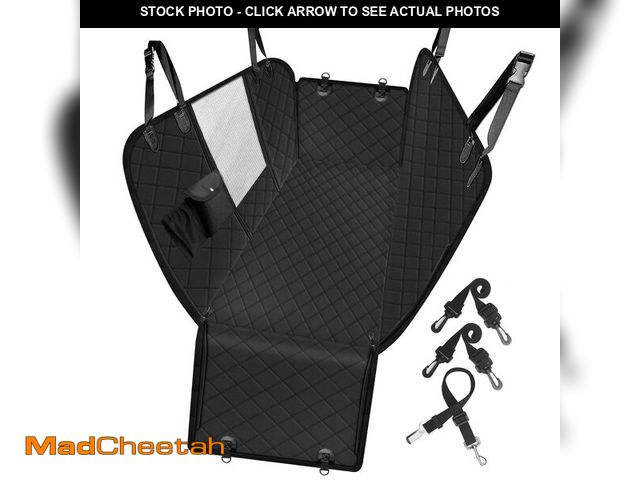 Lot 74-13542893 - Femuar Dog Car Seat Cover with Storage Pockets Mesh Visual Window, Waterproof Nonslip , Heavy Duty S...