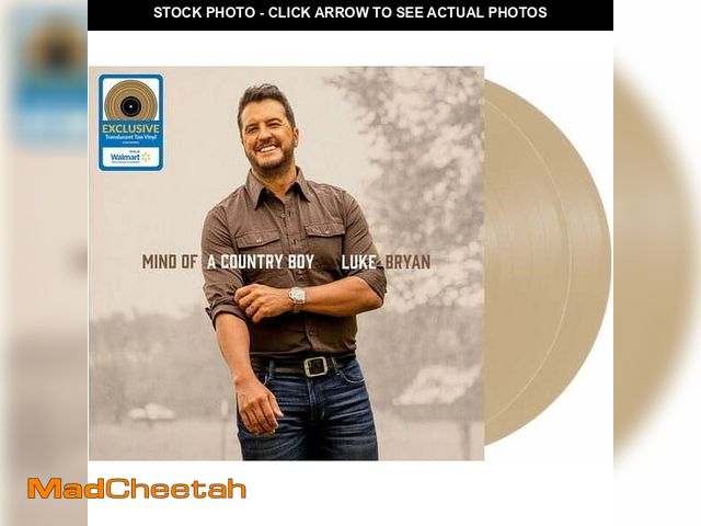 Lot 74-12859653 - Luke Bryan - Mind Of A Country Boy (Walmart Exclusive) - 2 LPs - UNUSED