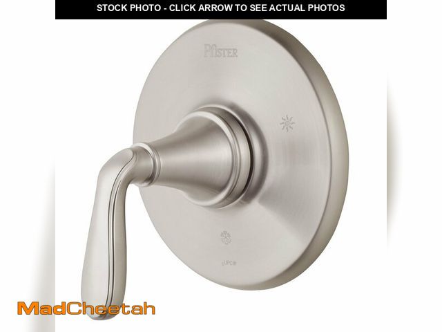 Lot 74-12504308 - Pfister R89-1MGK Northcott Valve, Trim Only, in Brushed Nickel - UNUSED