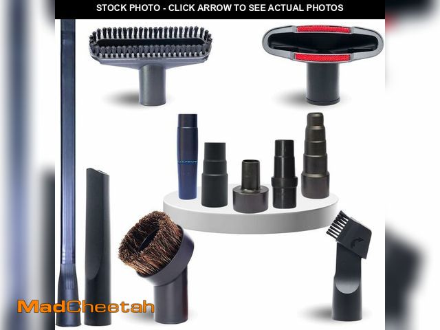 Lot 74-13719207 - Replacement Vacuum Attachments &amp; Brushes plus Universal Adapter Kit Compatible with Shop Vacs 2-...