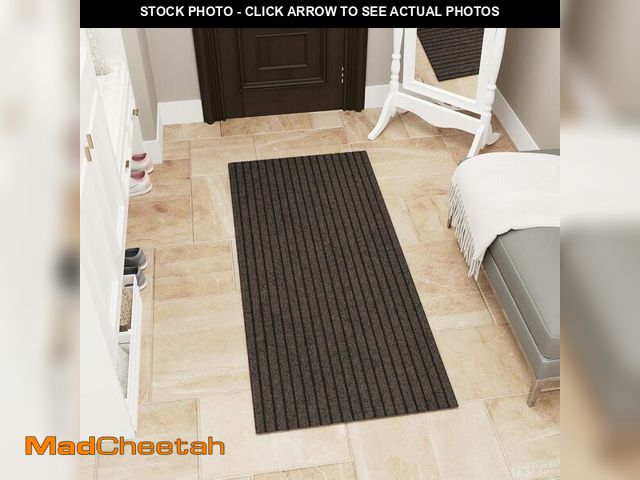 Lot 74-12695823 - Ottomanson 2' x 5' Hallway Runner with Scraper Pile Extra Durable Non-Slip Rug Mat for Indoor &amp; ...
