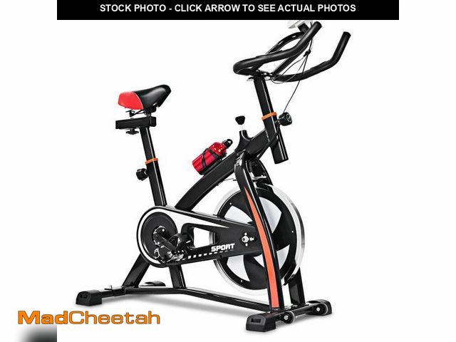 Lot 74-12134565 - Costway Exercise Bicycle Indoor Bike Cycling Cardio Adjustable Gym Workout Fitness Home - UNUSED