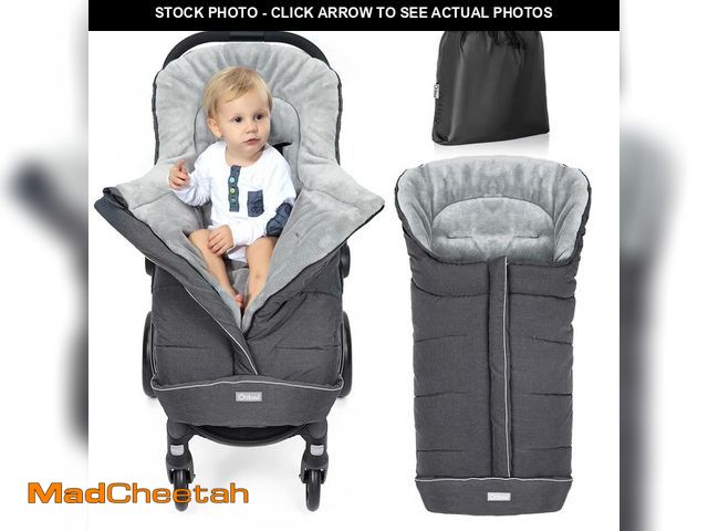 Lot 74-14063052 - Orzbow Universal Stroller Footmuff, Winter Baby Bunting Bag for Stroller - Baby Sleeping Bag with Co...