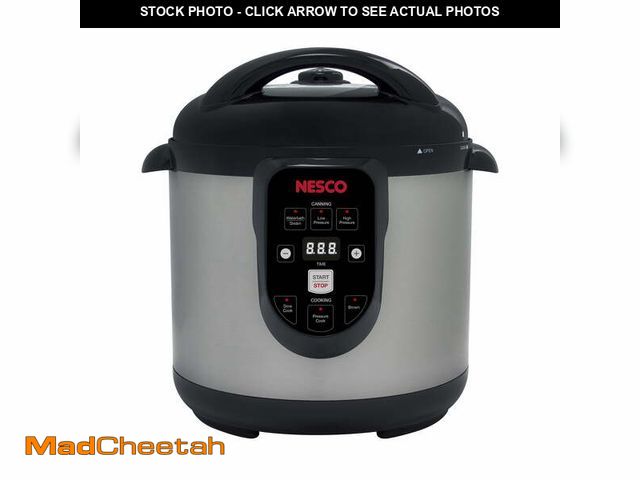 Lot 74-12885974 - NESCO 9.5 Quart Electric Pressure Canner, Digital Pressure Cooker and Canning Pot, Equipment for Can...