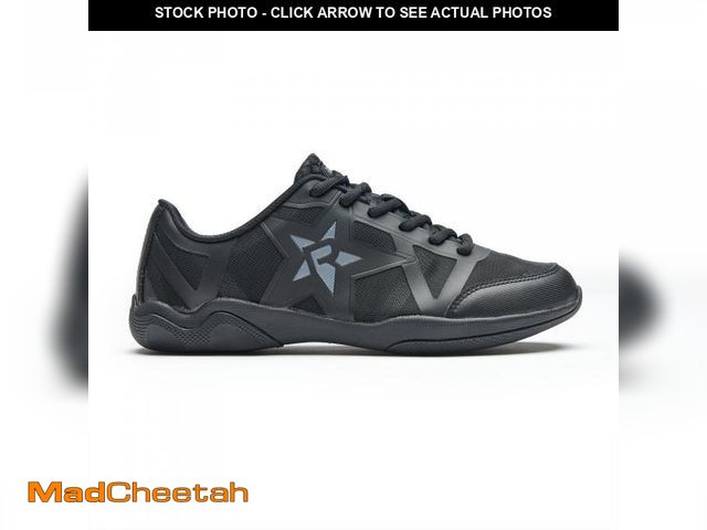 Lot 74-12220040 - Rebel Athletic Ruthless Blackout Cheer Shoe, Blackout, Size 13 - UNUSED