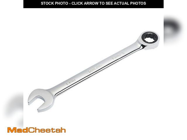 Lot 74-14113548 - Husky 13/16 in. 12-Point SAE Ratcheting Combination Wrench - UNUSED