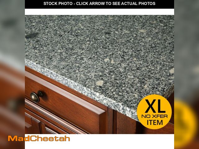 Lot 74-12895363 - Crosley Furniture Alexandria Granite Top for Rolling Kitchen Island Storage Cart, Black (TOP ONLY) -...