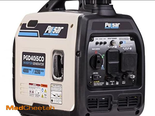 Lot 74-12274433 - Pulsar Products 4, 000 Watt Gas Powered 50-State Portable Inverter Generator - PGD40ISCO - UNUSED