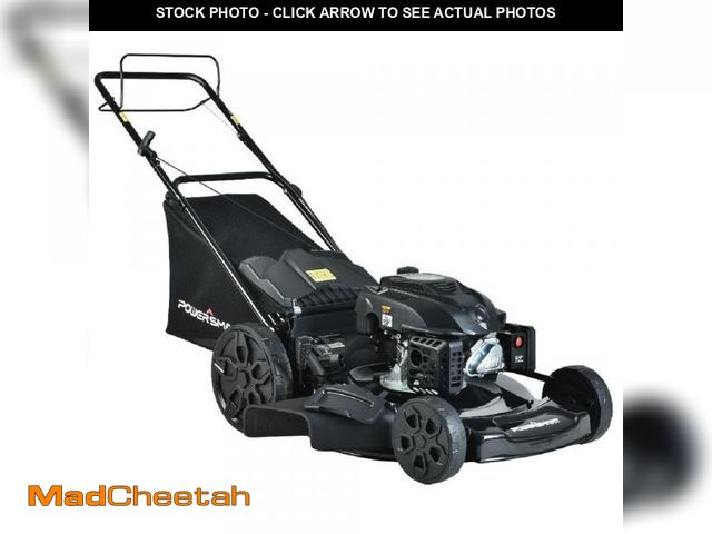 Lot 74-12156015 - PowerSmart 21  144cc Gas Push Lawn Mower   with 6-Position Height Adjustment  3-in-1 Cutting - UNUSE...