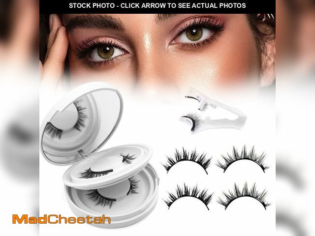 Lot 74-12711480 - Elara Craft Magnetic Eyelashes,Magnetic Eyelashes with Applicator,2025 New Magnet Lashes Natural Loo...