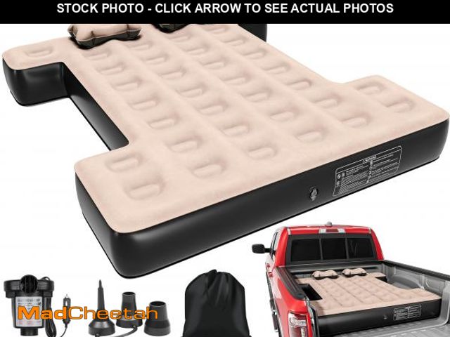 Lot 74-12315561 - YITAHOME Truck Bed Air Mattress for 5.5-5.8 ft Short Beds, Portable Inflatable Car Camping Mattress ...