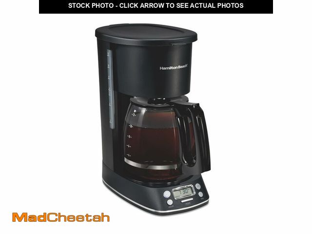 Lot 74-14426936 - Hamilton Beach 12 Cup Programmable Drip Hot &amp; Iced Coffee Maker - UNUSED
