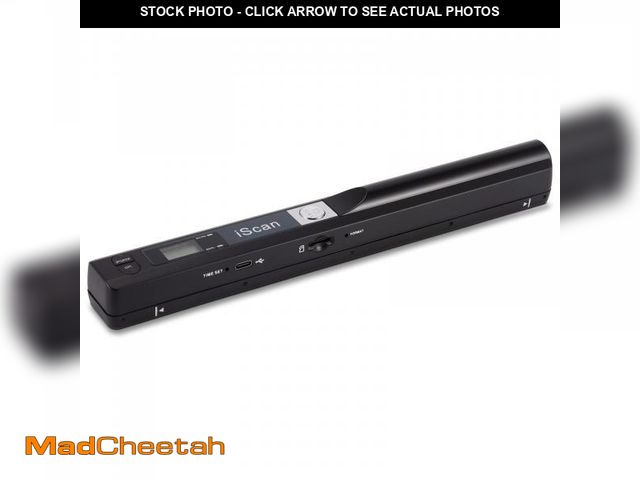 Lot 74-12311783 - Portable Document Scanner, AOZBZ 900DPI Handheld Image Scanner, Scanning Wand,A4 Colour Photo Mobile...