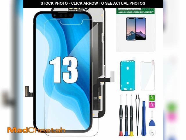 Lot 74-13624570 - EXW iPhone 13 Screen Replacement 6.1" Full HD LCD Display Digitizer, Quality Touch Screen with Repai...
