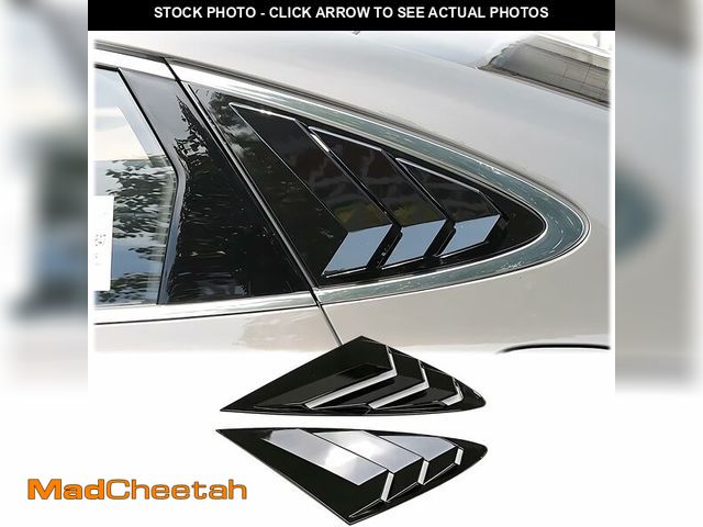 Lot 74-12715164 - MUXEE 2Pcs Rear Side Window Louvers Air Vent Scoop Shades Cover Blinds Trim for Hyundai Sonata DN8 2...