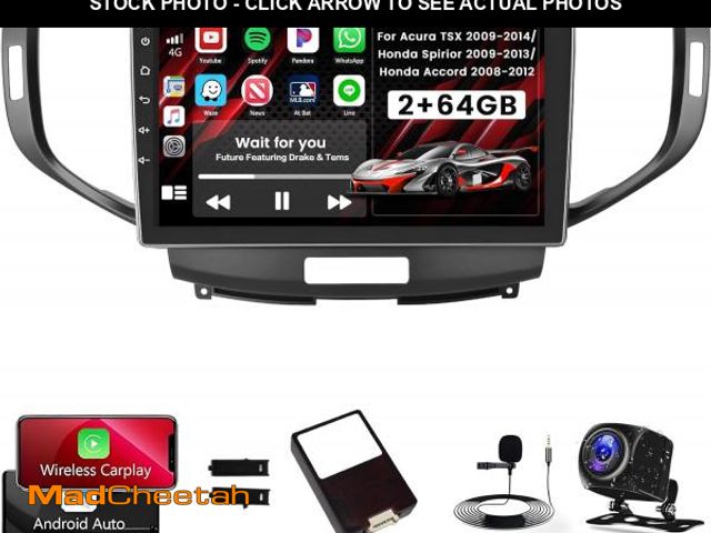 Lot 74-12125814 - Inefala 2G 64G Radio for Acura TSX 2009-2014 for Honda Accord 2008-2012 for Honda Spirior 2009-2013 ...